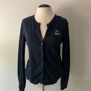 Repipi Armario Navy Button Front Cardigan Size M